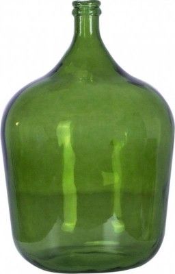 Chaks 11968-20, Grand vase en verre Joana 34 litres Vert olive