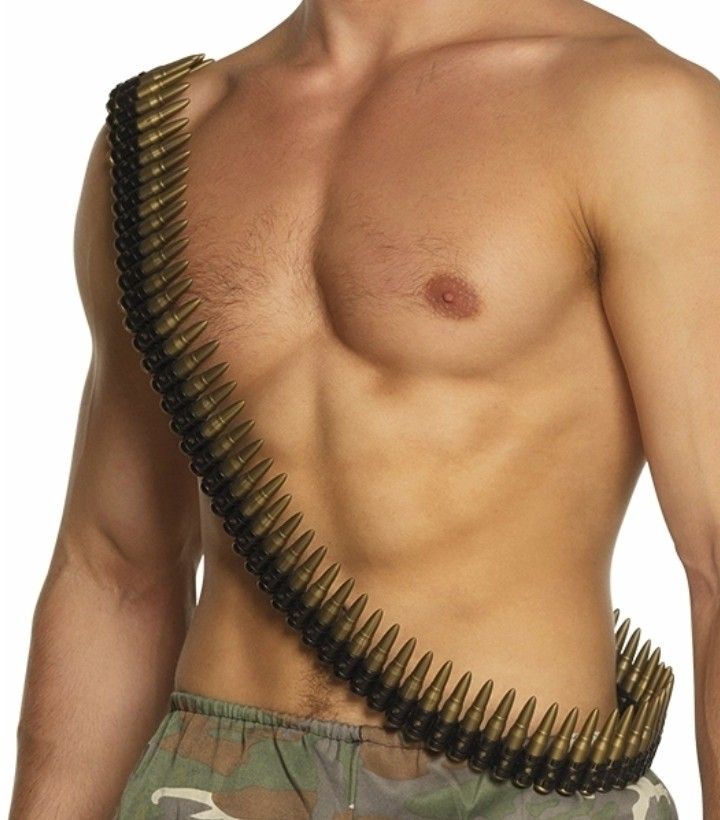 Ceinture Balles en bandouliere 1m60