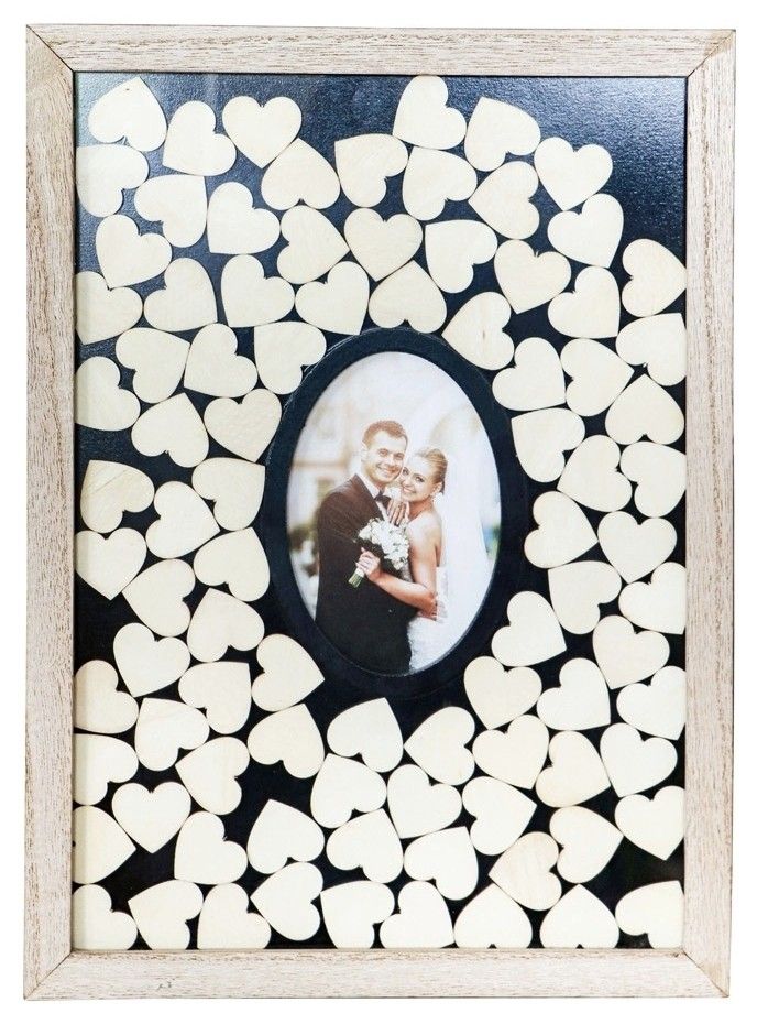 Chaks 103 Cadre Photo Dedicace Des Maries Avec 90 Coeurs Bois 43 X 31 Cm Articles De Fete Decoration Mariage Deco De Table Anniversaire Chaks 103 Cadre Photo Dedicace Des Maries Avec 90 Coeurs Bois 43 X 31 Cm Articles De Fete Decoration Mariage Deco De Table Anniversaire