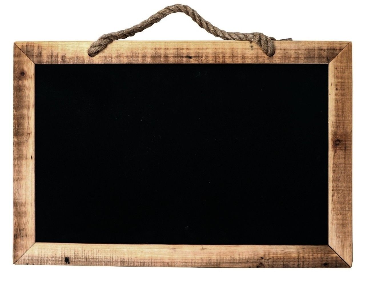 Chaks 10929, Grand Tableau artisanal bois ardoise 60 x 40cm à