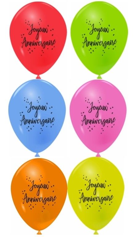 Lot 10 Ballons Joyeux Anniversaire Colores 25cm Articles De Fete Decoration Mariage Deco De Table Anniversaire Lot 10 Ballons Joyeux Anniversaire Colores 25cm Articles De Fete Decoration Mariage Deco De Table Anniversaire