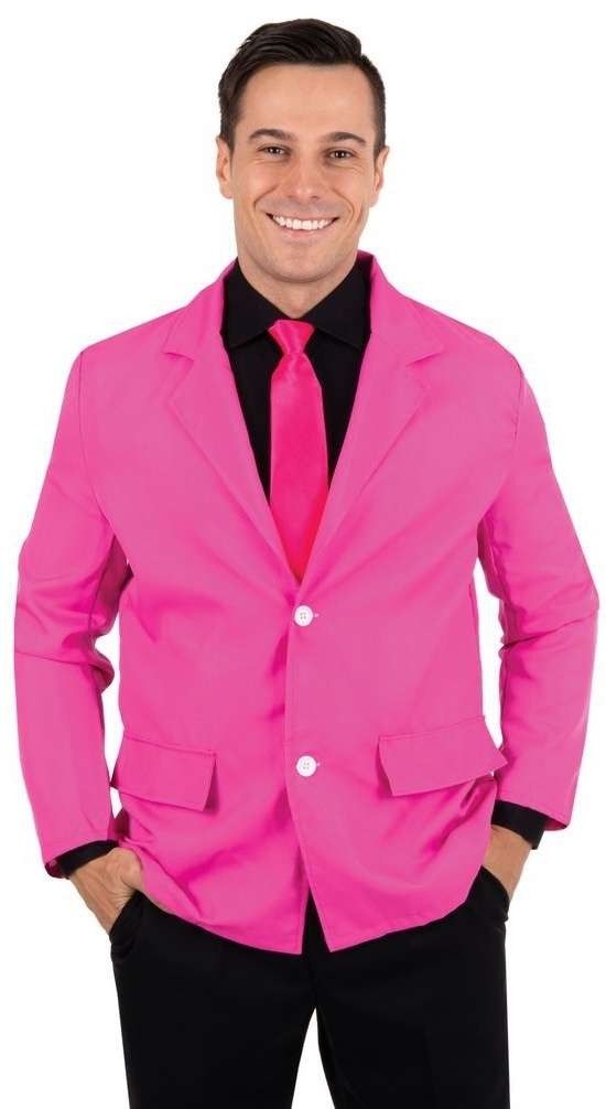 P TIT Clown re22664 Veste homme rose fluo