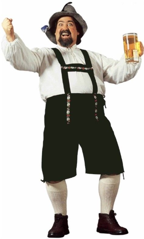 Costume bavarois online homme