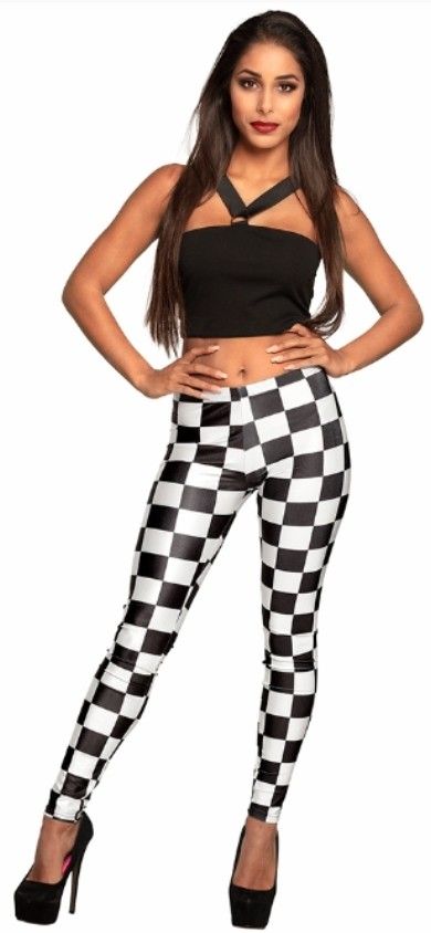Legging damier on sale