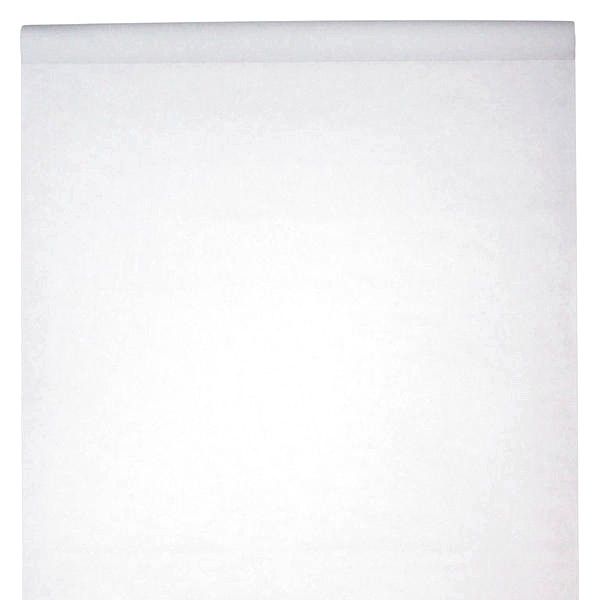 Nappe en papier blanche ronde gaufrée Diamètre 148 cm CGMP