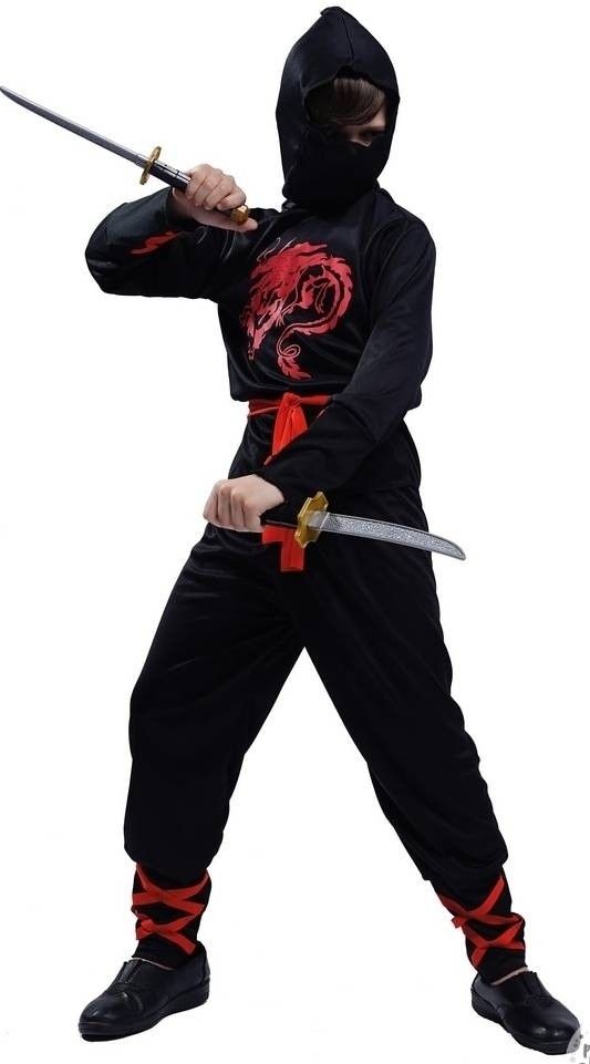 Déguisement Ninja Dragon Doré garçon
