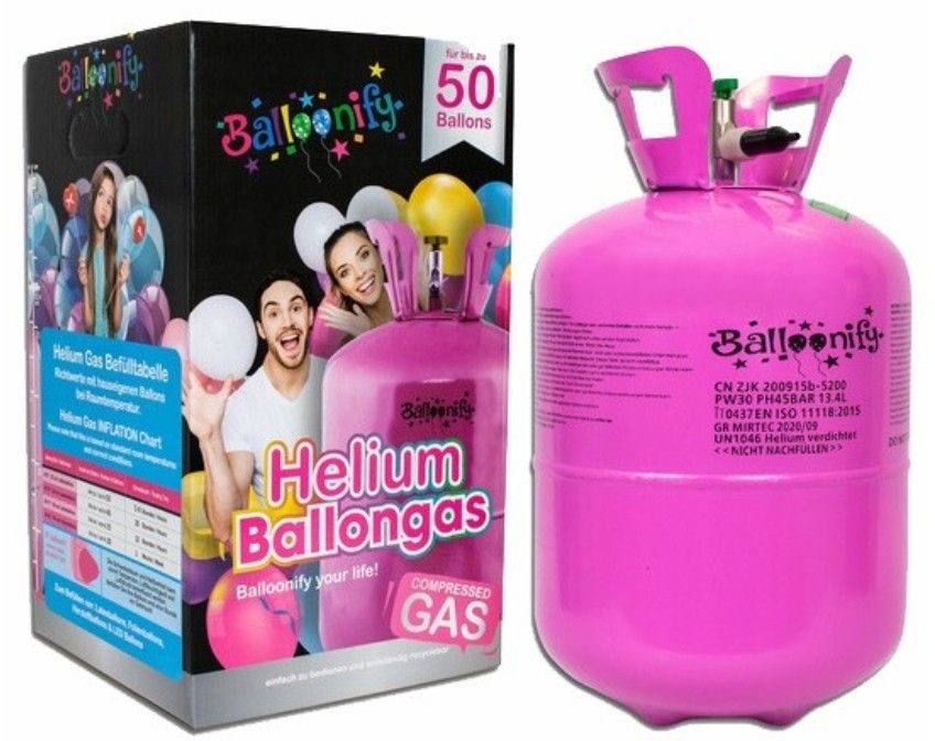 Bouteille d'hélium pour ballons