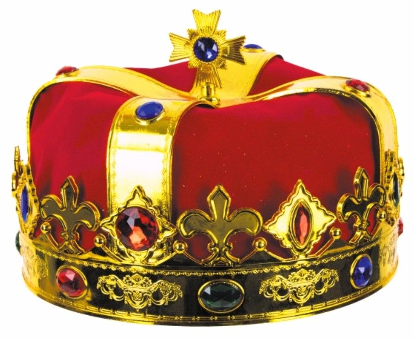 Couronne roi luxe adulte