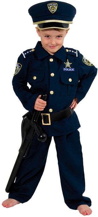 FORMIZON Deguisement Policier Enfant avec Accessoires Police, Casqu