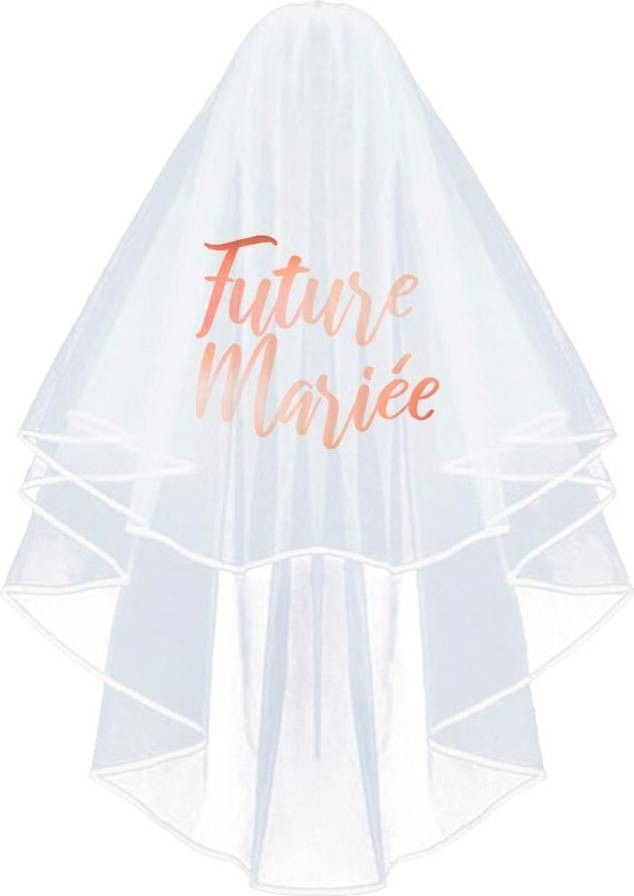 Voile 2025 mariée evjf