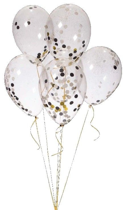 Ballon Transparent Joyeux Anniversaire - Cristal