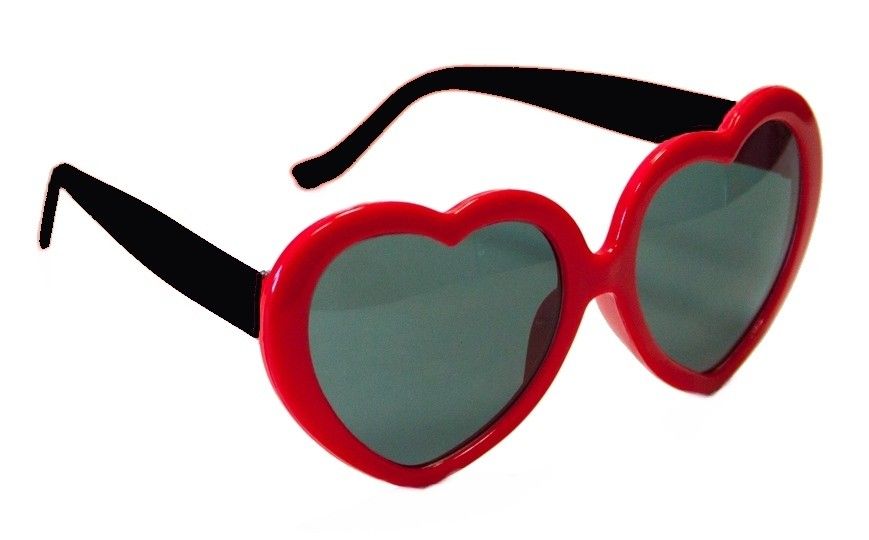 Lunettes coeur phosphorescentes adulte : Deguise-toi, achat de