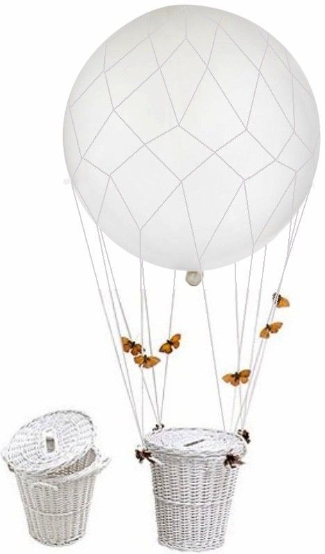 Kit Urne Montgolfiere Blanc Kit Urne Montgolfiere Blanc