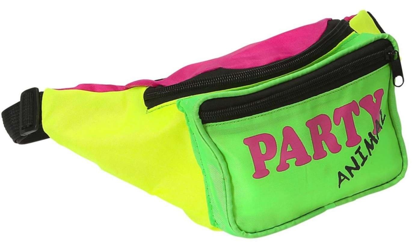 P TIT Clown re22674 Sac banane retro fluo 80 s