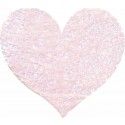 Chaks 0214-32, Sachet de 100 Coeurs Romance, Rose pastel