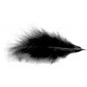 Chaks 0702-10, Sachet 10g de 100 plumes 5-10cm, en Noir