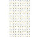 Chaks 0861, Chemin de table Losanges paillettes, Or-Vert-Blanc 