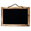 Chaks 10929, Grand Tableau artisanal bois ardoise 60 x 40cm à suspendre