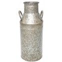 Chaks 11013, Grand Pot à lait en zinc avec poignées 51cm