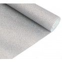 Chaks 11446-80, Nappe Premium Paillettes incrustées, en rouleau 120cm x 3m Argent