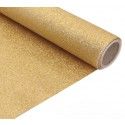 Chaks 11446-81, Nappe Premium Paillettes incrustées, en rouleau 120cm x 3m Or