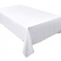 Grande Nappe RECTANGLE en Tissu DÉPERLANT 180x300cm, Blanc Déperlant