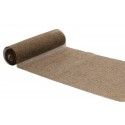 Chaks 12374-26, Chemin de table Jute Rustic 5m, beige/marron