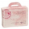 Ballotin carton Valise mariage Voyage