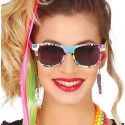 Lunettes multicolores Années 80