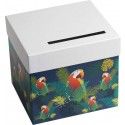 URNE carton Perroquet