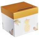 Urne carton Ananas