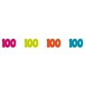 Chaks 20025, Sachet de 100 confettis de table anniversaire 100 ans