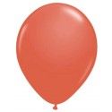 Sachet de 25 BALLONS Opaques 25cm, Terracotta 25cm