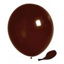 Sachet de 25 BALLONS Opaques 25cm, Chocolat 25cm