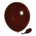 Sachet de 25 BALLONS Opaques 25cm, Chocolat 25cm