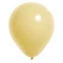 Sachet de 25 BALLONS Opaques 25cm, ivoire 25cm