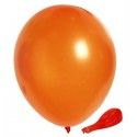 Sachet de 25 BALLONS Opaques 25cm, Orange 25cm