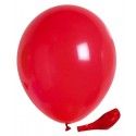 Sachet de 25 BALLONS Opaques 25cm, Rouge 25cm