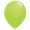 Sachet de 25 BALLONS Opaques 25cm, Vert tilleul 25cm