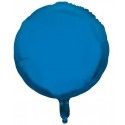 P'TIT Clown re22324 - Ballon mylar Rond 37 cm Bleu