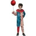 P'TIT Clown re23138 - Déguisement de clown Vintage garçon 5/6 ans