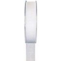 Ruban organdi 15 mm x 20m, Blanc