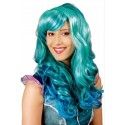 Chaks 11 272756, Perruque Tara cheveux longs, Bleu/Vert
