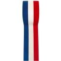 SANTEX 2800-0-100, Large Ruban Tricolore de 100 mm x 25 mètres, tricolore