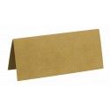 Sachet de 10 marque places rectangle, Or mat