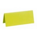 Sachet de 10 marque places rectangle, Vert