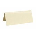 Sachet de 10 marque places rectangle, ivoire