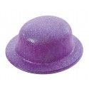 Party Pro 33390, Chapeau MELON paillette violet