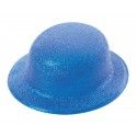 Party Pro 33393, Chapeau MELON paillette turquoise