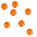 Perles de pluie orange